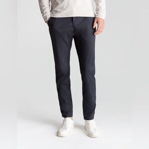 Birddogs Stretch Khakis Slim Fit Pants 32 x 30 navy golf office casual career